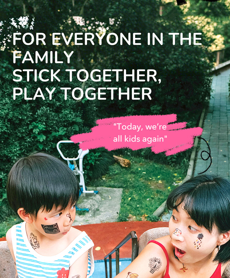 Naturally Playful Tattoo Stickers Basic Edition – Boys