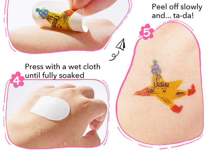 Naturally Playful Tattoo Stickers Basic Edition – Girls