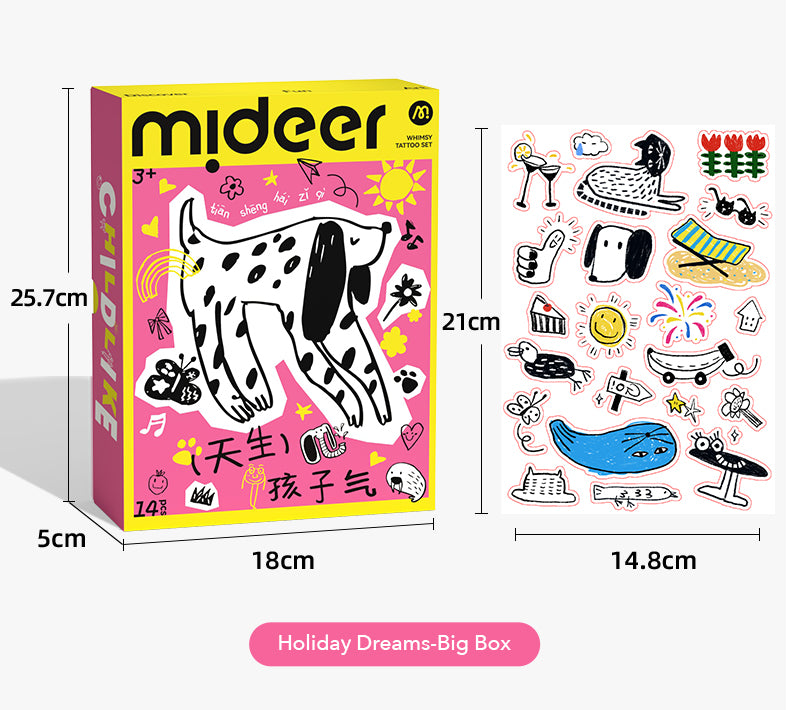 Naturally Playful Tattoo Stickers Basic Edition – Girls