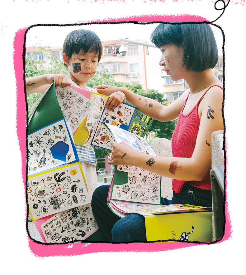 Naturally Playful Tattoo Stickers Basic Edition – Girls