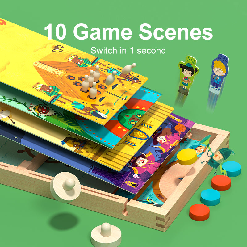 mideer 10 in 1 Carrom Board Game