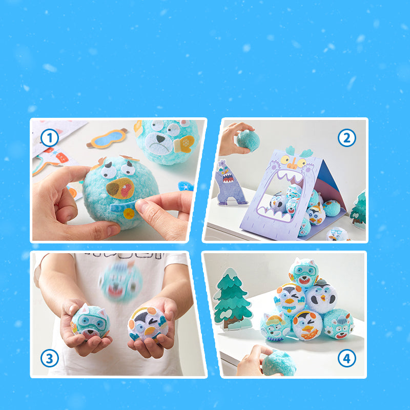 Mideer Snowball Play Set — Snowball Battle