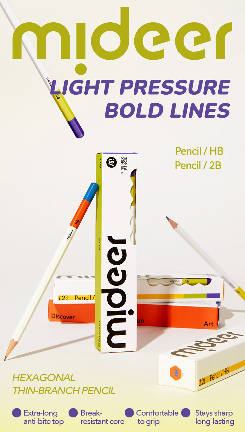 fine hex pencil-HB