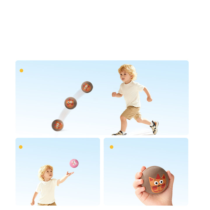 mideer sensory Bounce Ball-Cocoa Cat