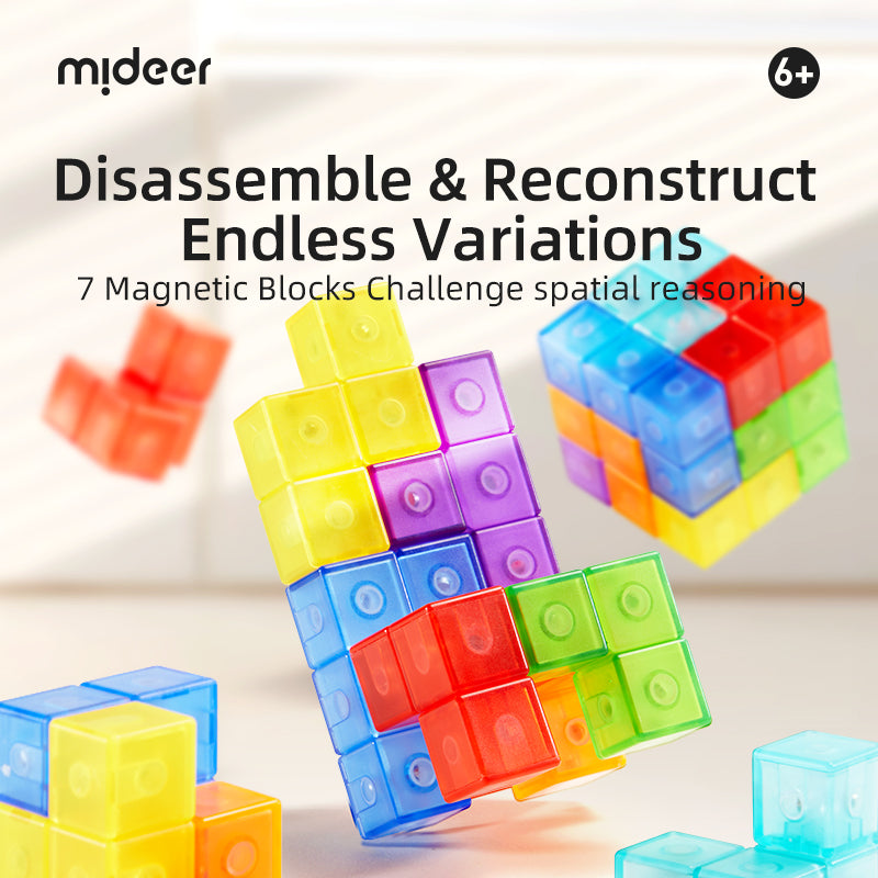 mideer Magnetic Cube Building Blocks