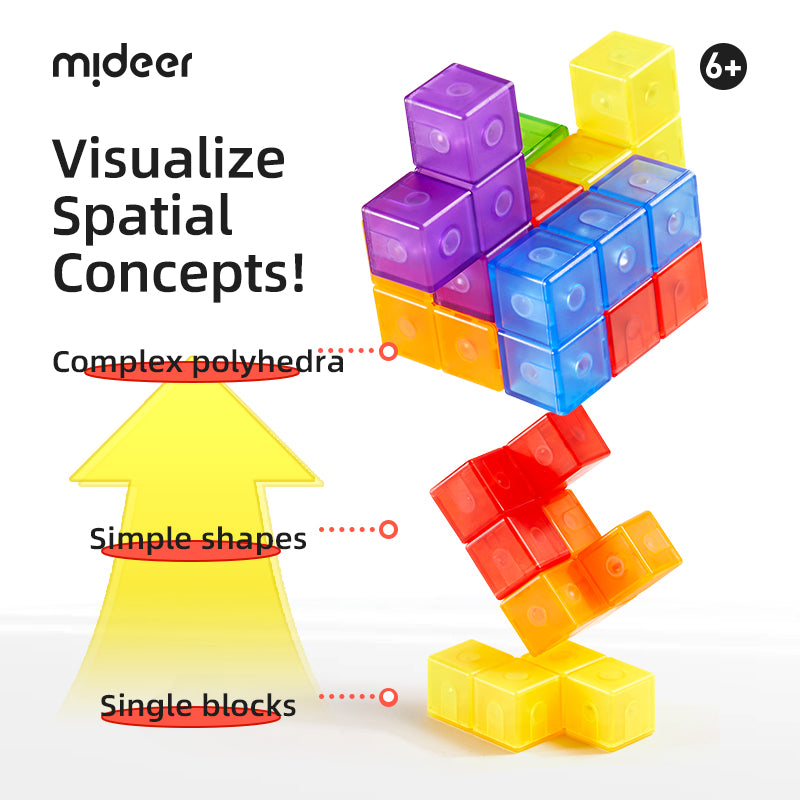 mideer Magnetic Cube Building Blocks