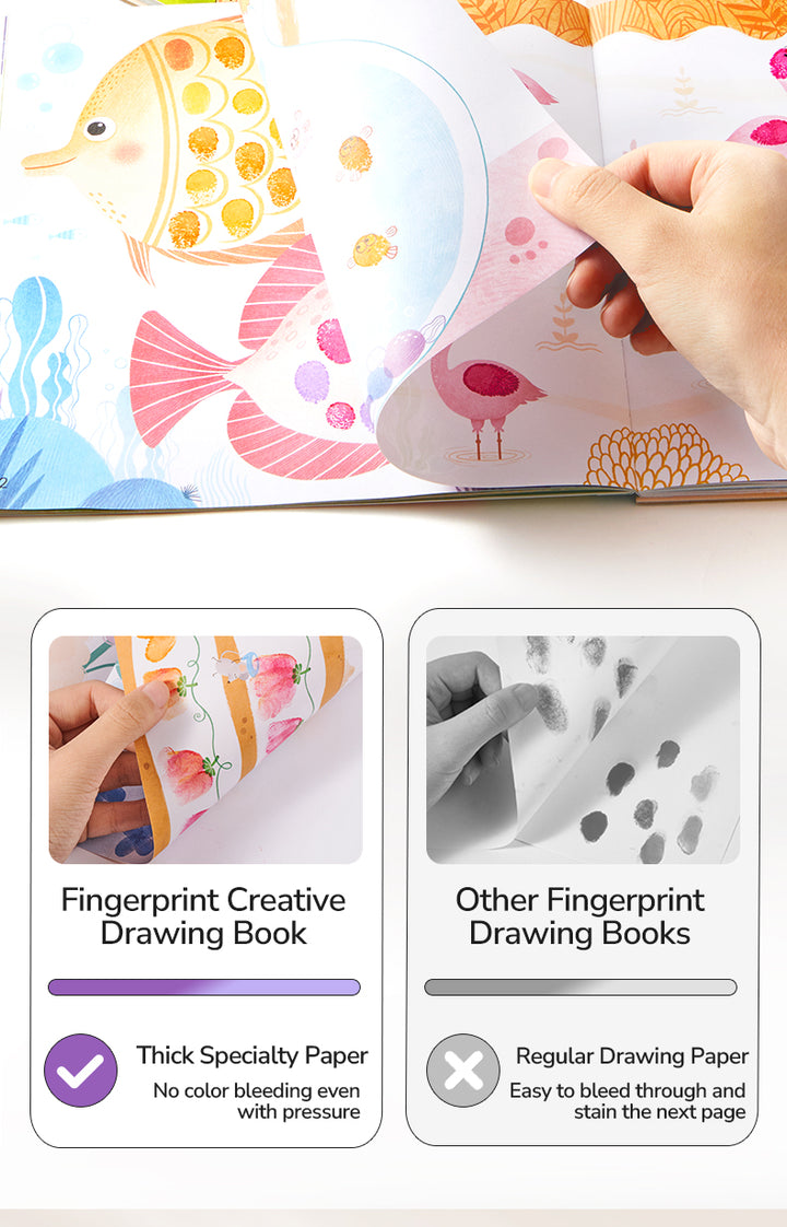 mideer CREATIVE FINGER PAINT KIT—Secret Garden