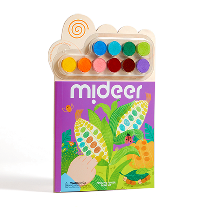 mideer CREATIVE FINGER PAINT KIT—Spring Blossoms