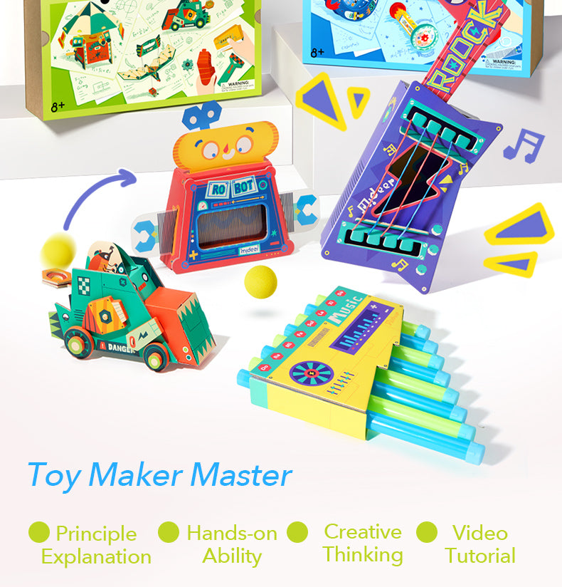 mideer Toy Maker Material Sets -  Acoustics Set