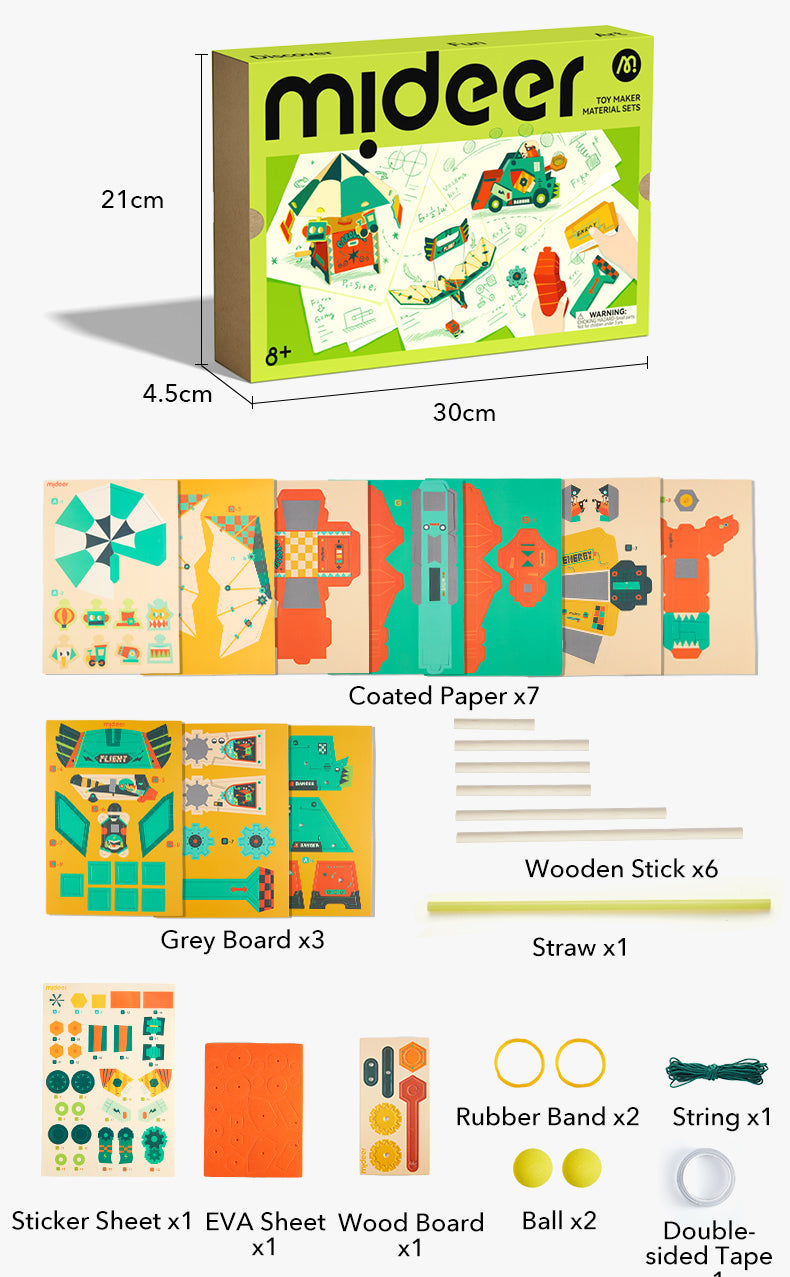 mideer Toy Maker Material Sets -  Acoustics Set