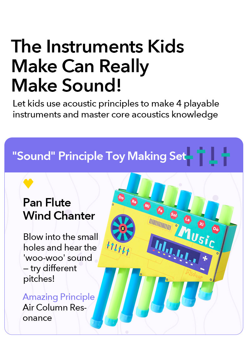 mideer Toy Maker Material Sets -  Acoustics Set