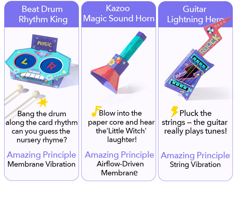 mideer Toy Maker Material Sets -  Acoustics Set