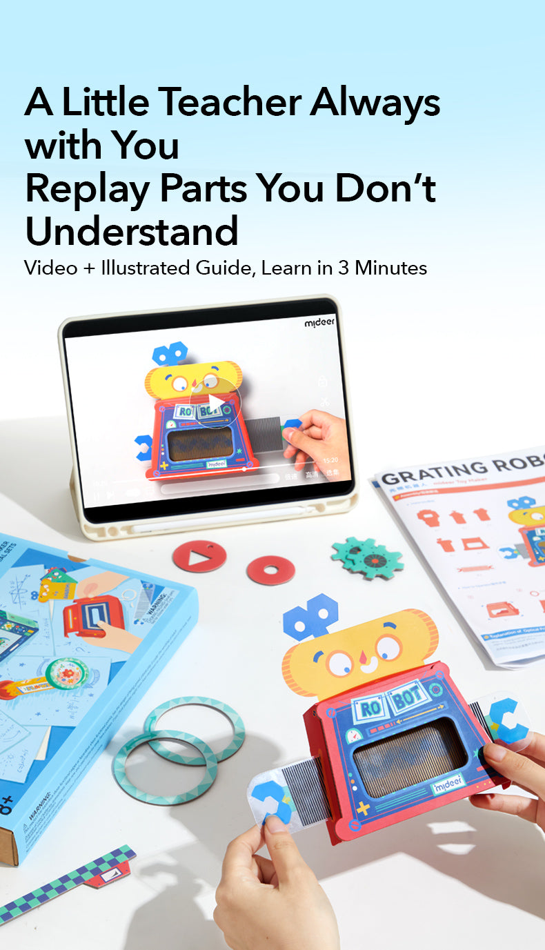 mideer Toy Maker Material Sets - Mechanics Set