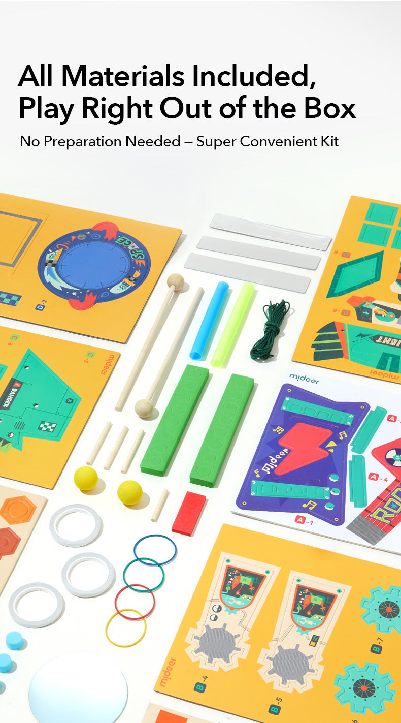 mideer Toy Maker Material Sets - Mechanics Set