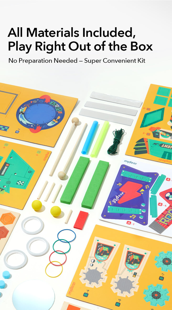 mideer Toy Maker Material Sets - Mechanics Set