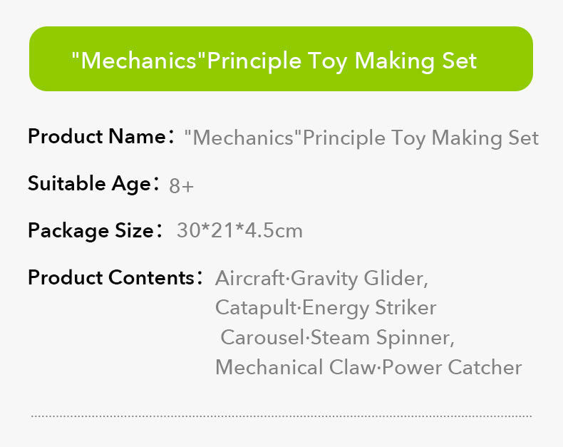 mideer Toy Maker Material Sets - Mechanics Set