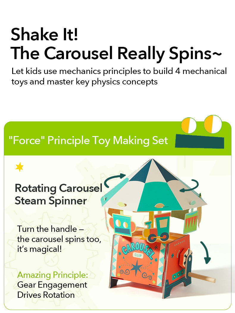 mideer Toy Maker Material Sets - Mechanics Set