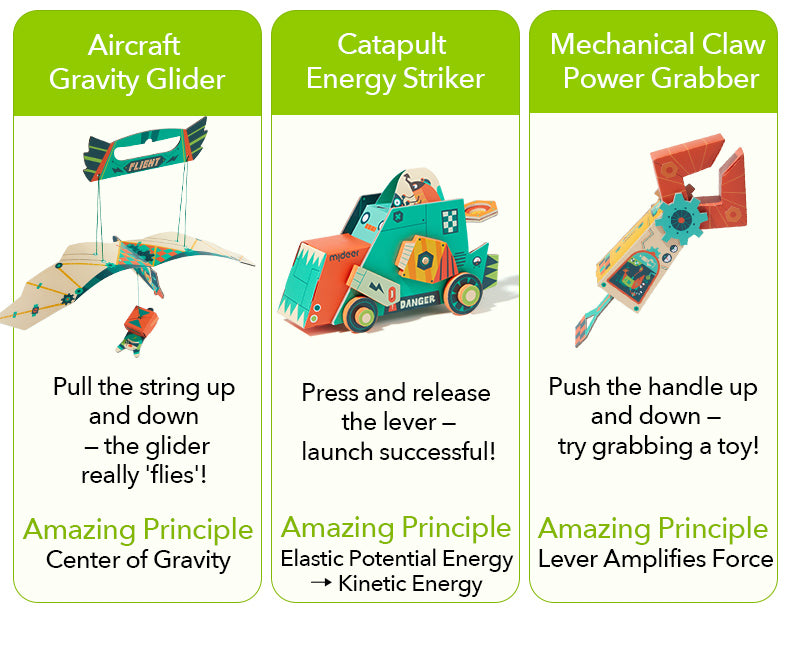 mideer Toy Maker Material Sets - Mechanics Set