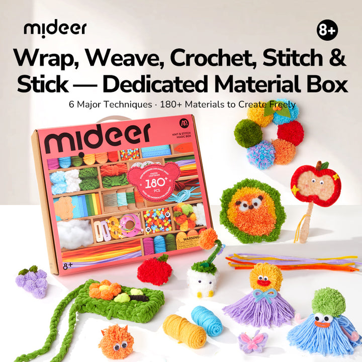 mideer knit&amp;stitch magic box