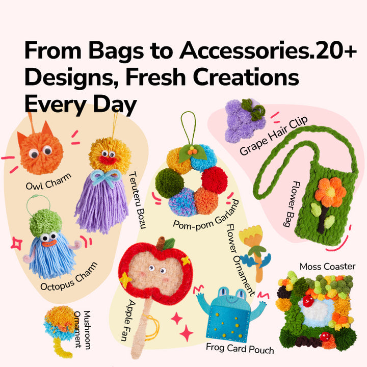 mideer knit&amp;stitch magic box