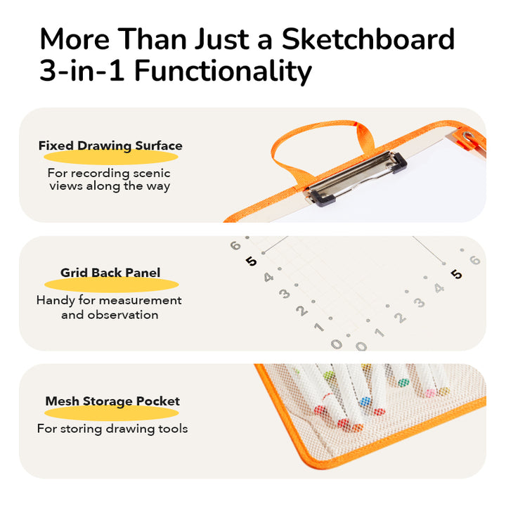 mideer Outdoor Sketchpad Pack -  Green