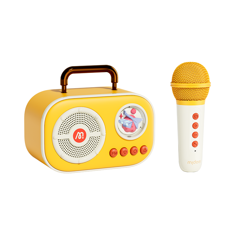 mideer Kids Karaoke Set – Single / Dual Microphone – image 3