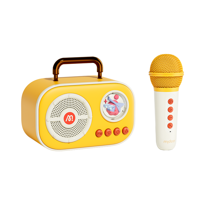 mideer Kids Karaoke Set – Single / Dual Microphone – image 3
