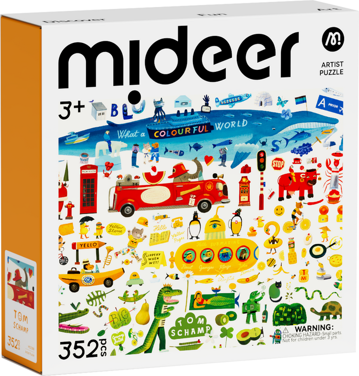 mideer Artist Puzzle A Colorful World box