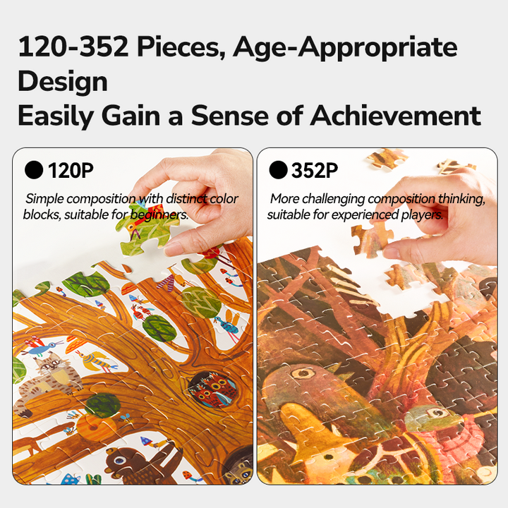 mideer Artist Puzzle 120 and 352 piece options