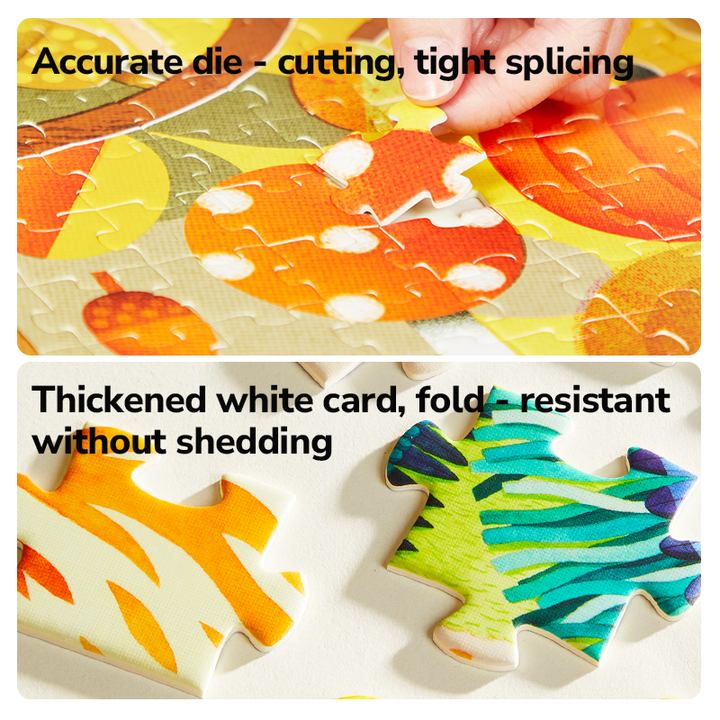 mideer Artist Puzzle precise die-cut thick pieces