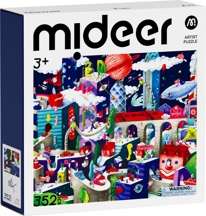 mideer Artist Puzzle Magic City box