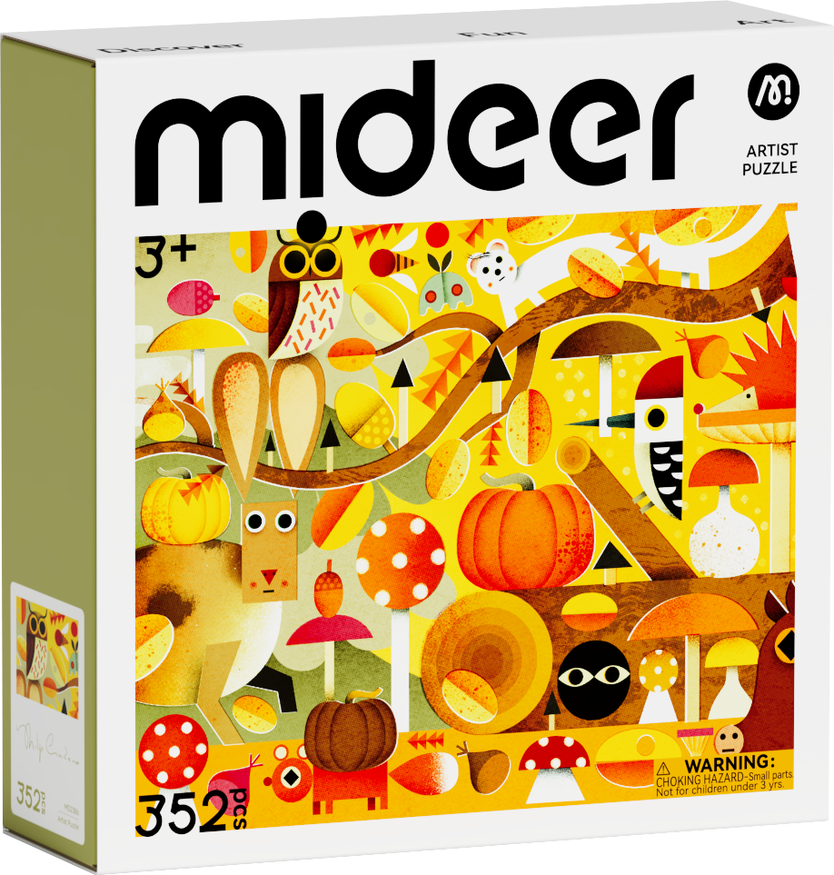 mideer Artist Puzzle Whispers of Autumn box