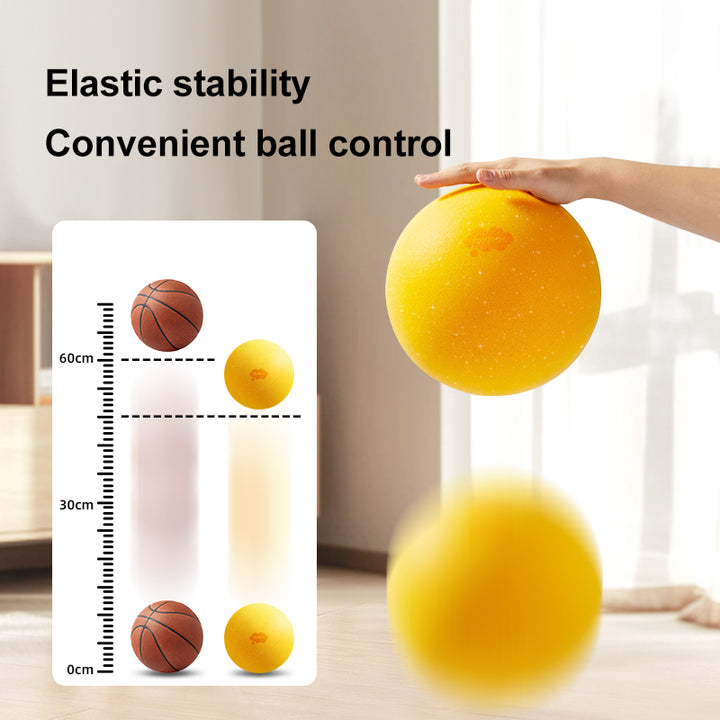 Quiet ball elastic bounce