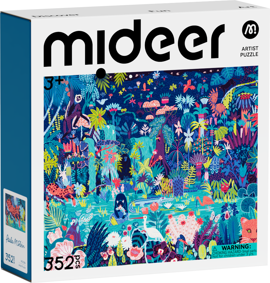 mideer Artist Puzzle Deep in the Rainforest box