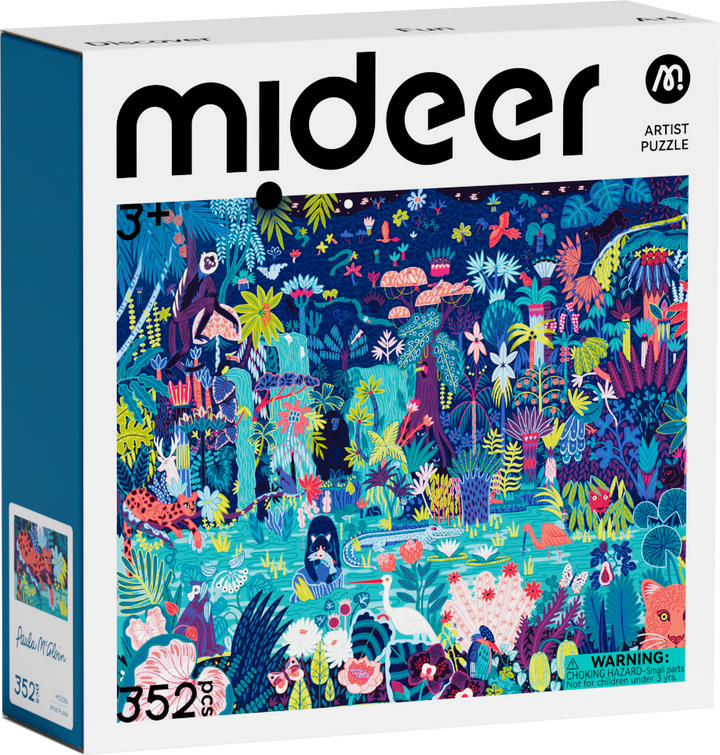 mideer Artist Puzzle Deep in the Rainforest box
