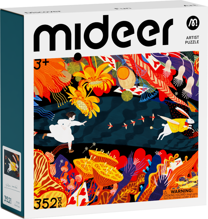 mideer Artist Puzzle Alice in Wonderland box
