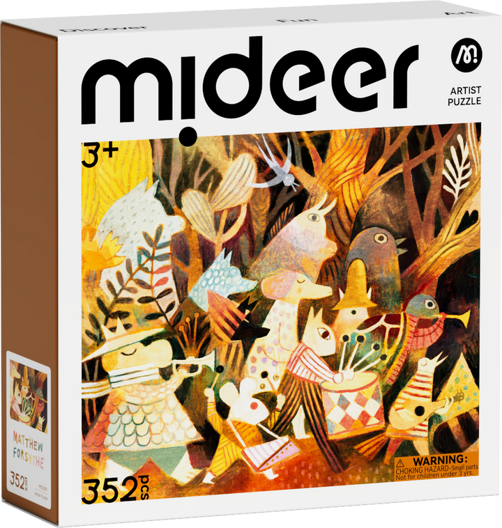 mideer Artist Puzzle The Jungle March box