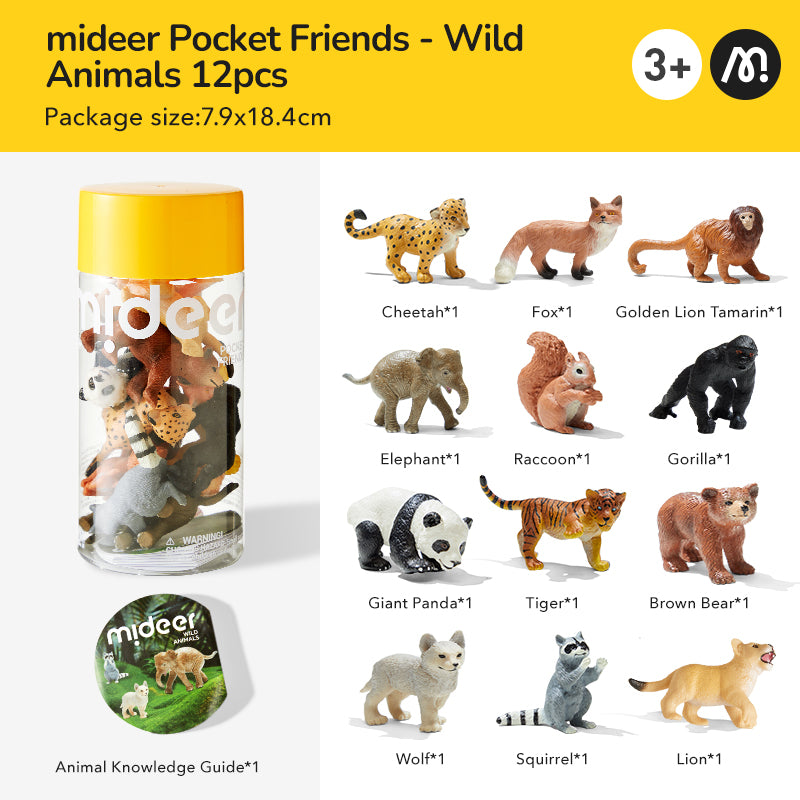 mideer Pocket Friends 12pcs