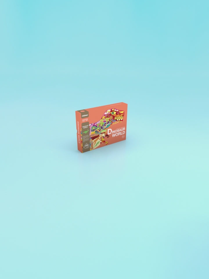 Shaped Puzzle: Huge Animal Dinosaur World 280P