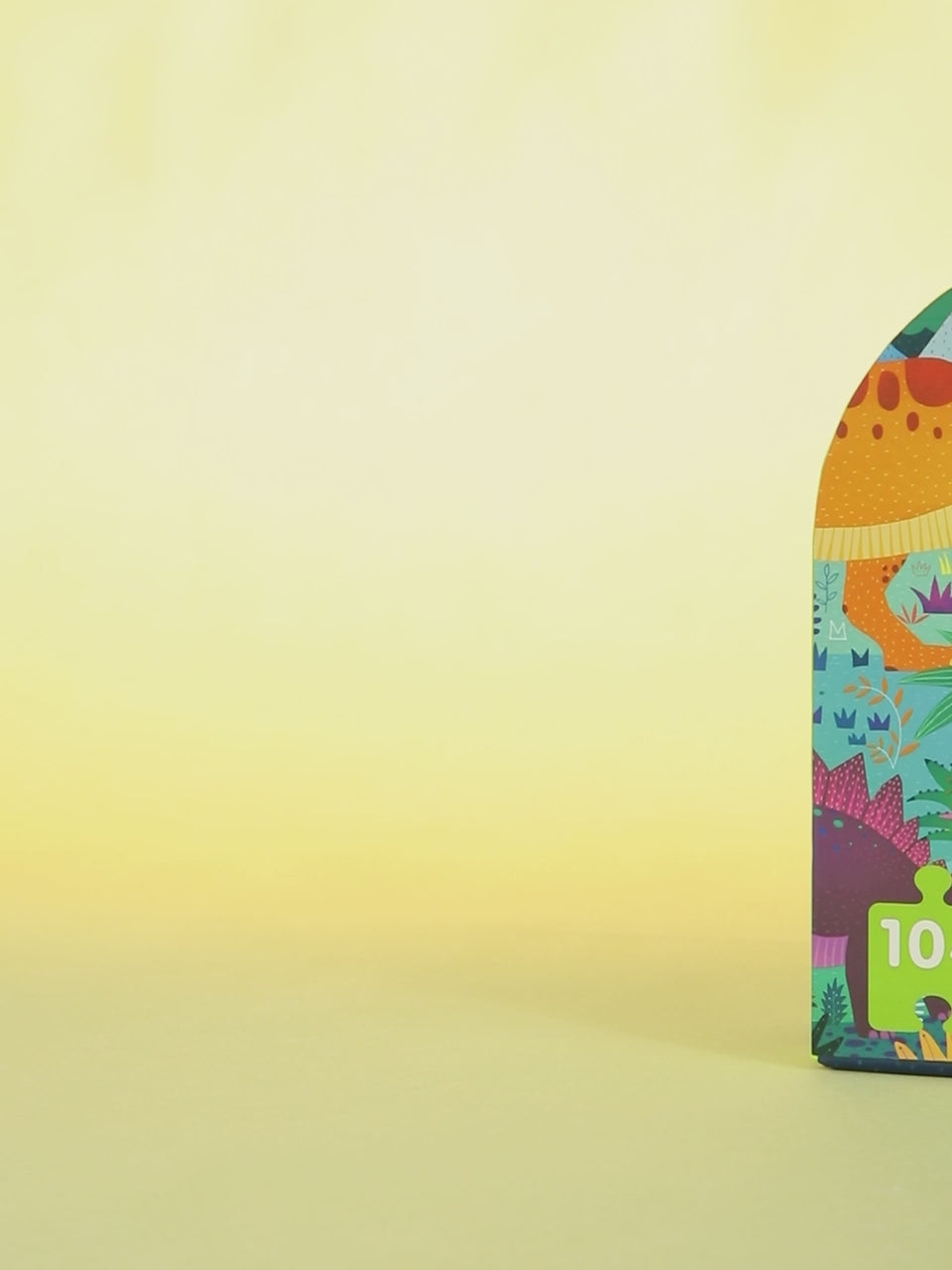 Portable Puzzle Box: Dinosaur Age 104P